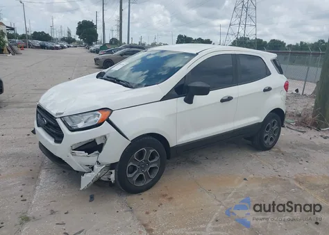 2018 Ford Ecosport S from USA, damaged, VIN MAJ3P1RE7JC217256